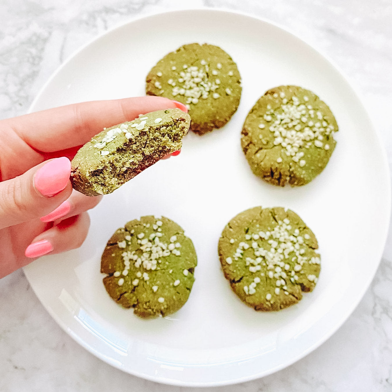 Matcha & Mushroom Cookies
